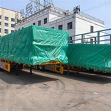 Container Flatbed Transport Semi-trailer exportat în Africa